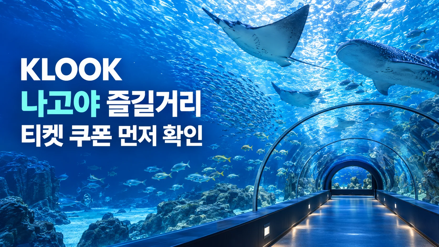 클룩 나고야 수족관·레고랜드 등 쿠폰·혜택 배너