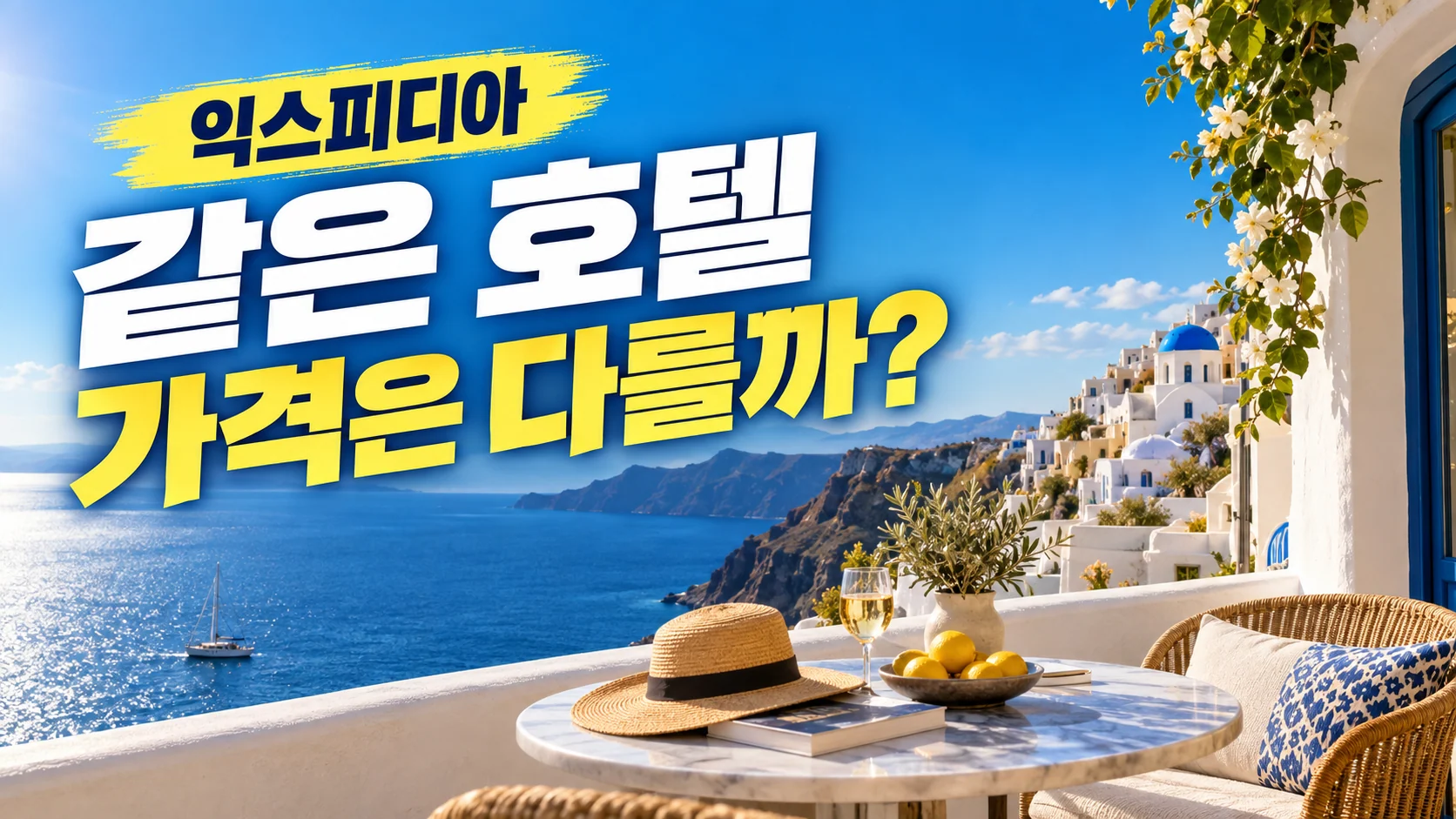 익스피디아 같은 호텔, 가격은 다를까?