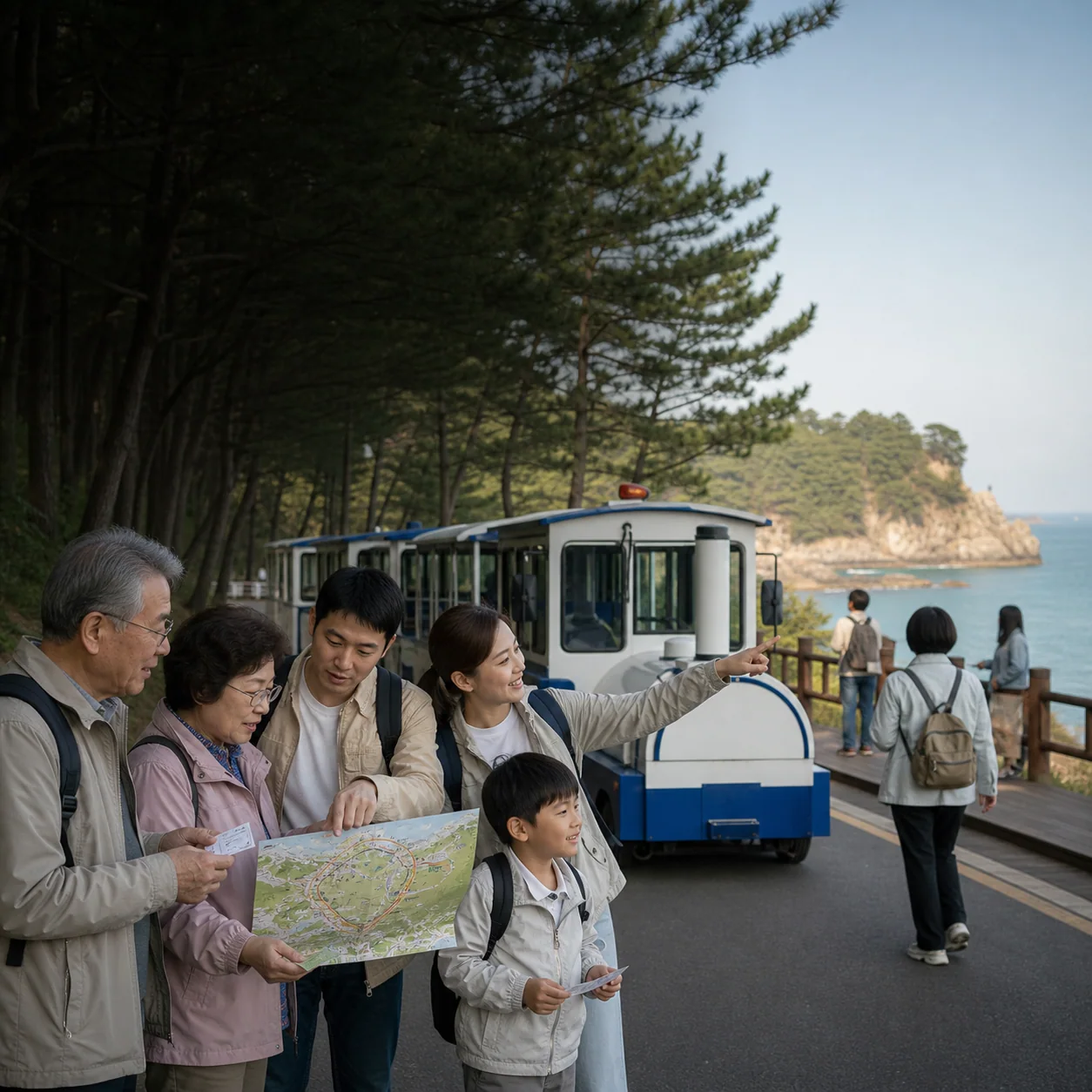 부산 태종대 다누비열차 순환권과 정류장 재탑승 가이드