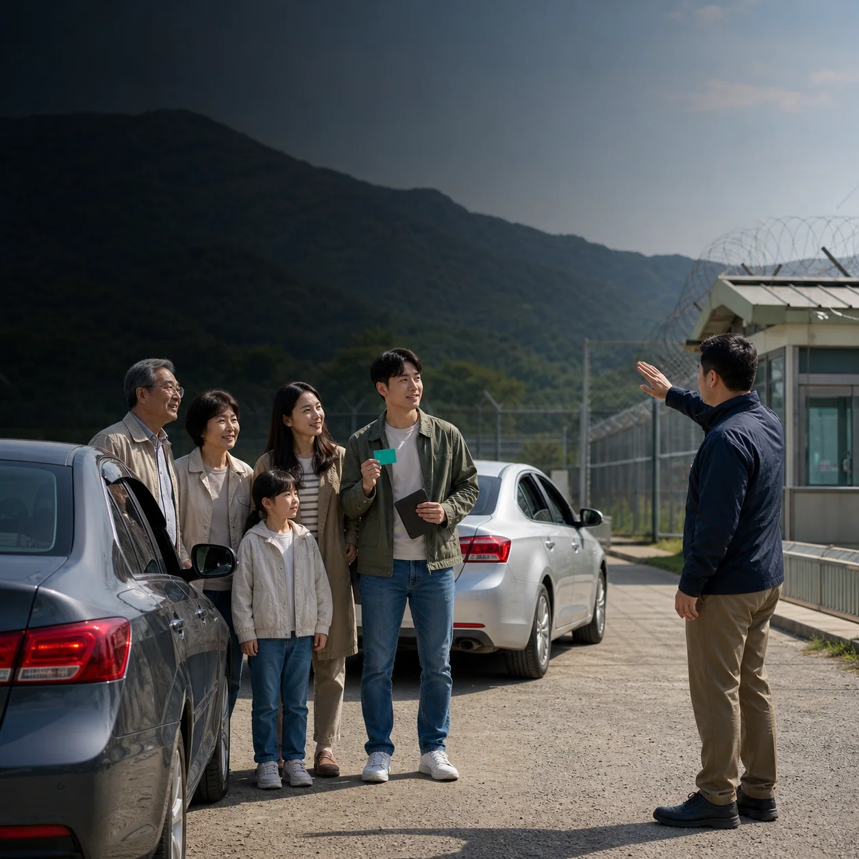철원 가족여행 DMZ 차량 대열과 신분증 확인 가이드