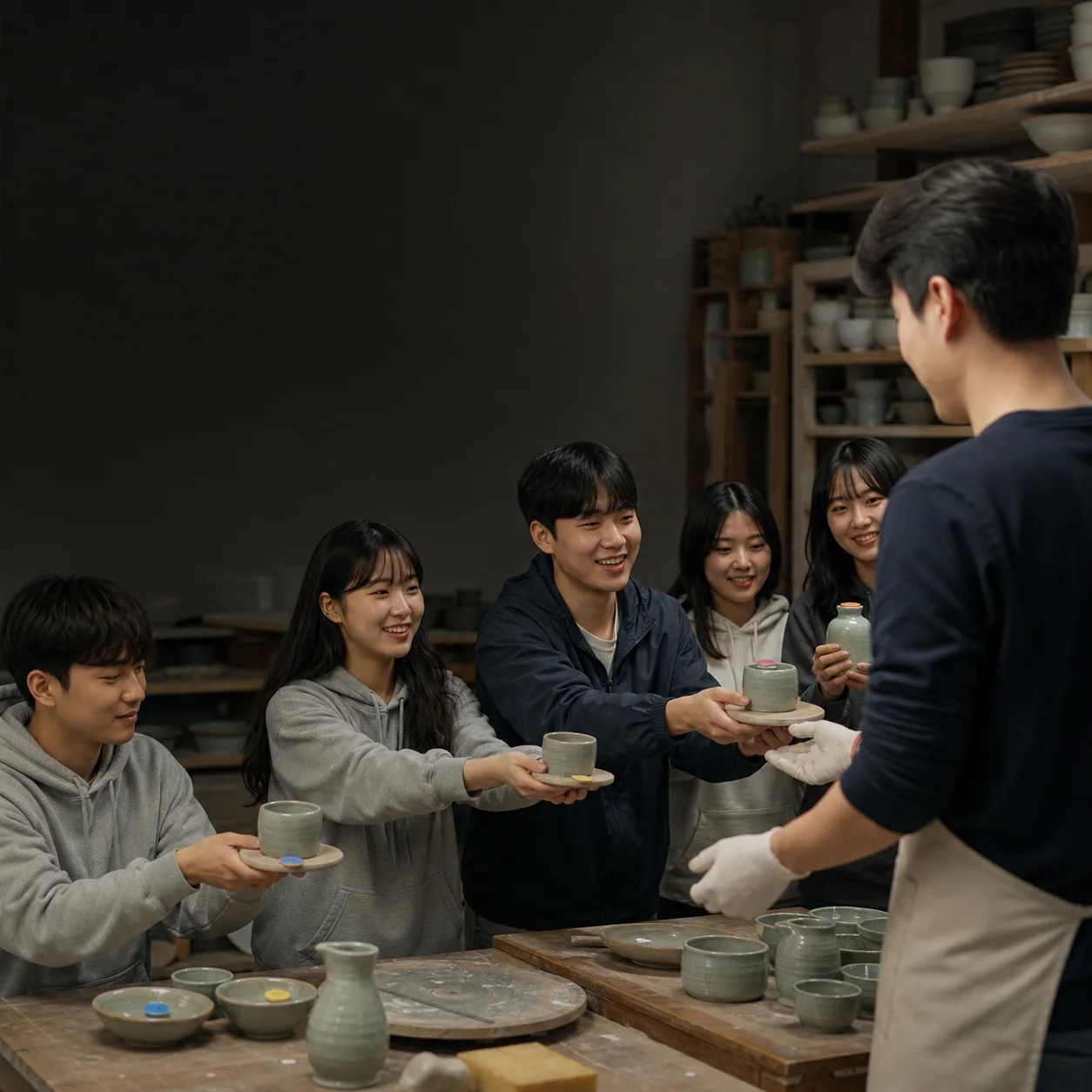 강진 대학생 MT 청자 체험 작품 전달 가이드