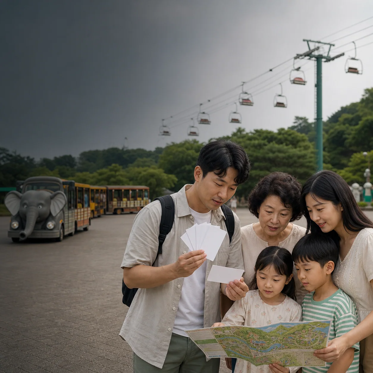 과천 서울대공원 동물원 입장권과 스카이리프트·코끼리열차 편도 가이드