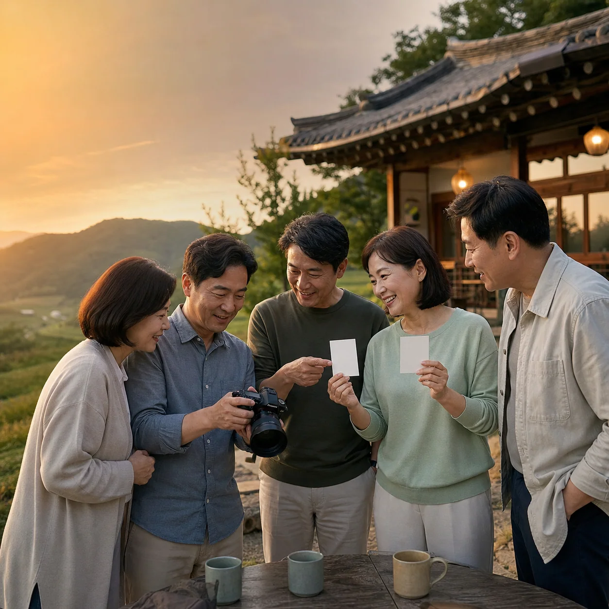 상주 동창회 펜션 단체사진 촬영과 공유 동의 가이드