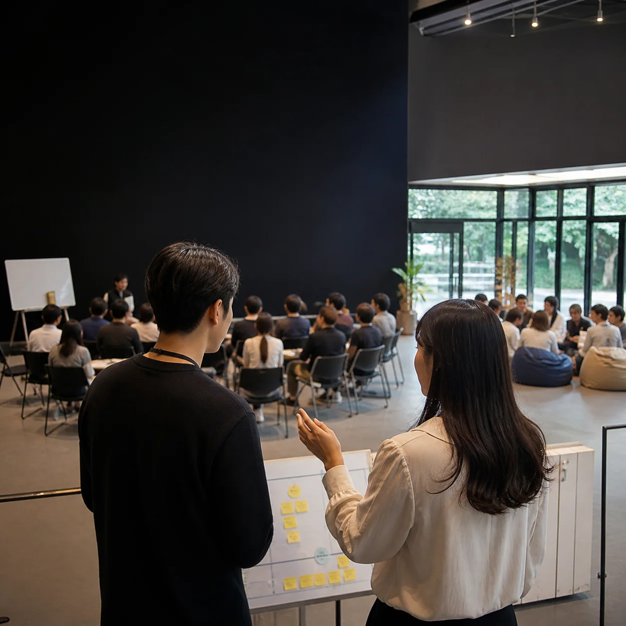 울산 회사 워크샵 숙소 60명의 교육 친목 두 모드 이용 가이드